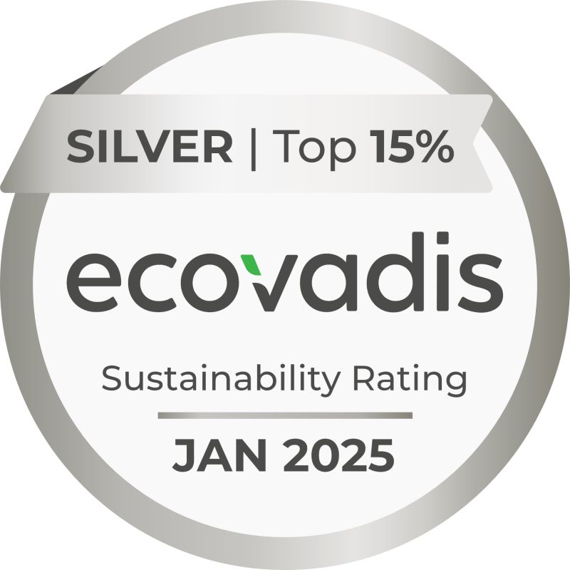 Ecovadis-medaille behaald!